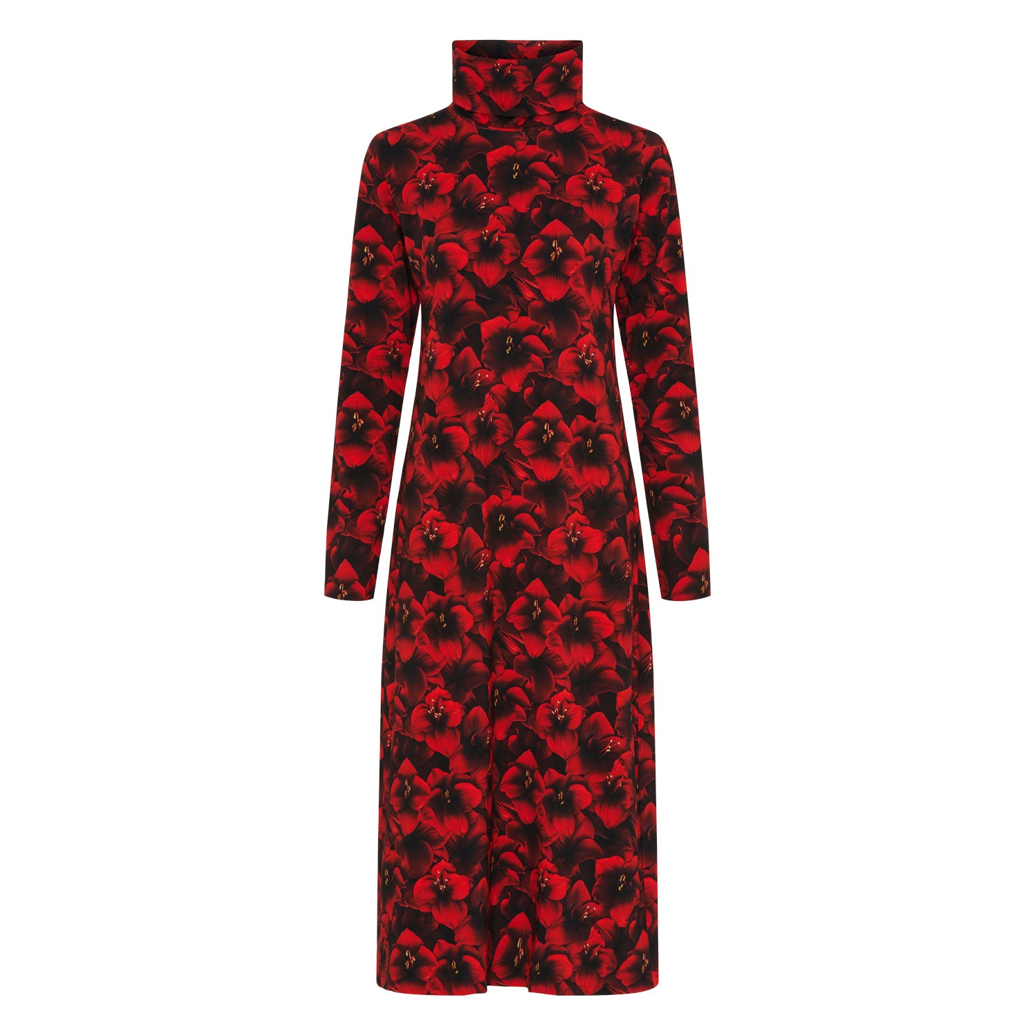 Poinsettia Bloom Dress