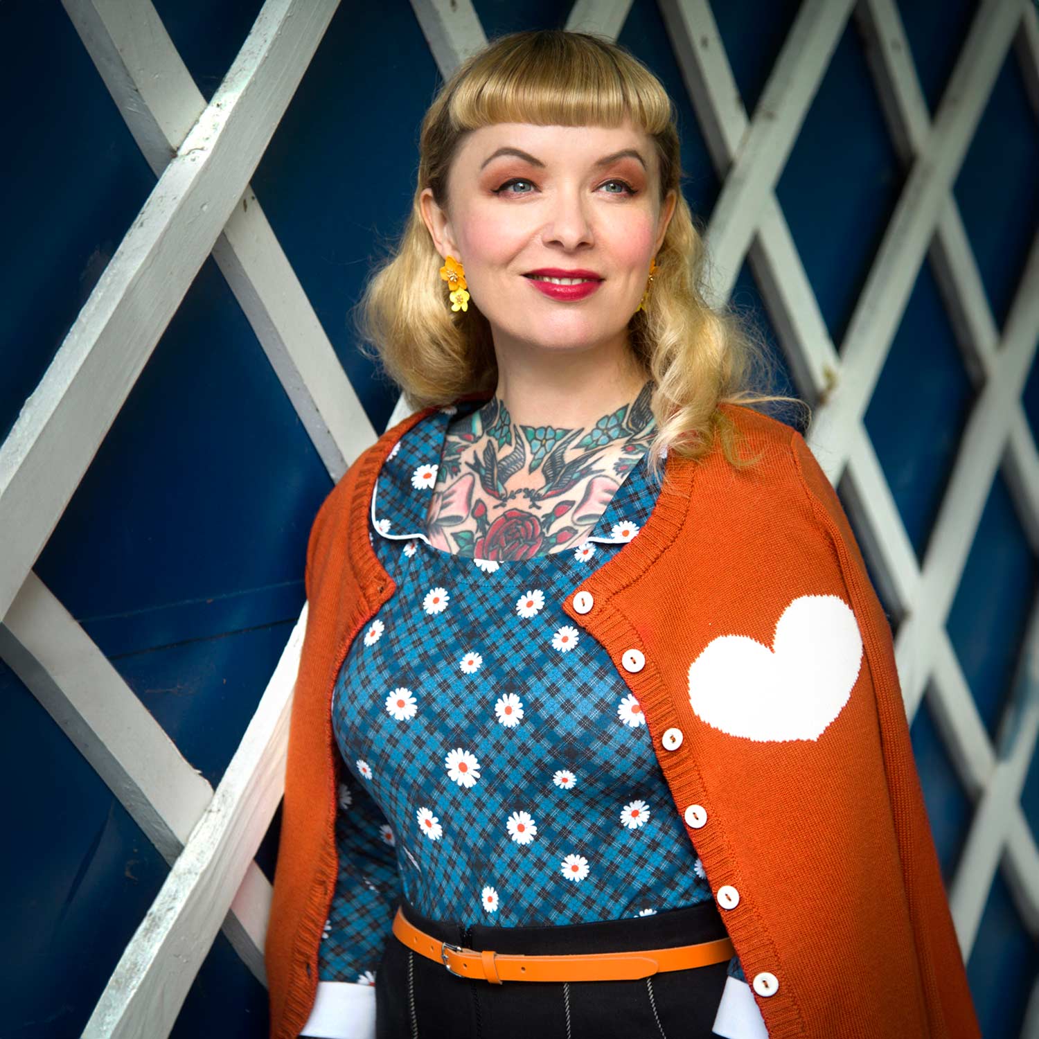 Goldfish Orangelove Cardigan