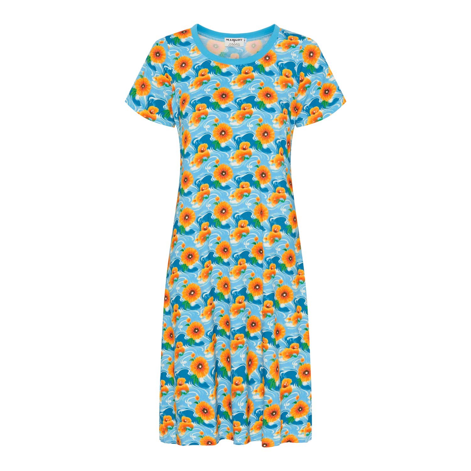 Pamela Palm Fruit Dress