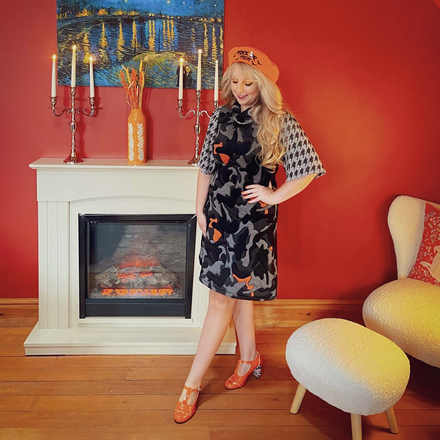 Carmen Camouflage Dress