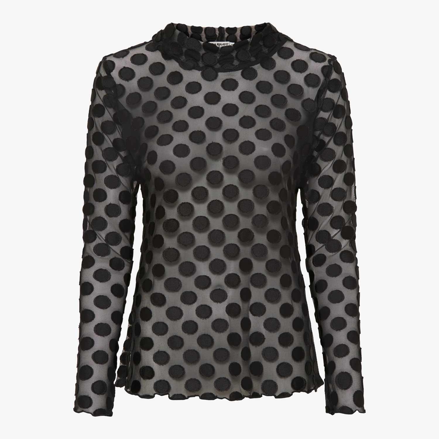 Dottie Black Bluse