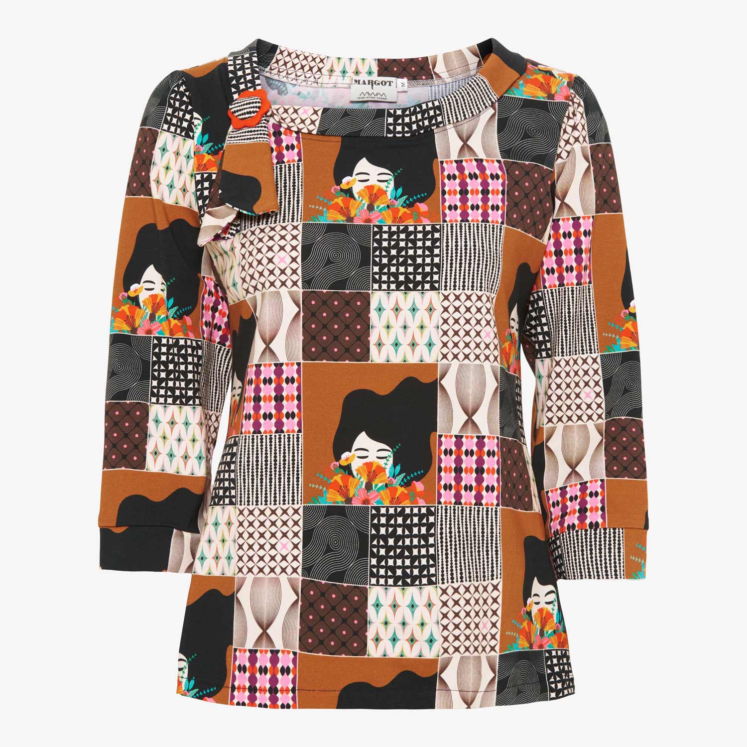 Mindy Montage Bluse
