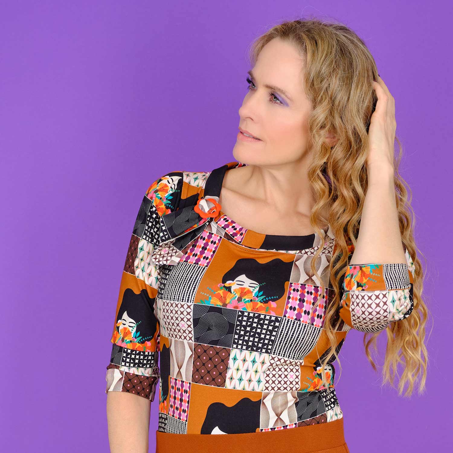 Mindy Montage Bluse