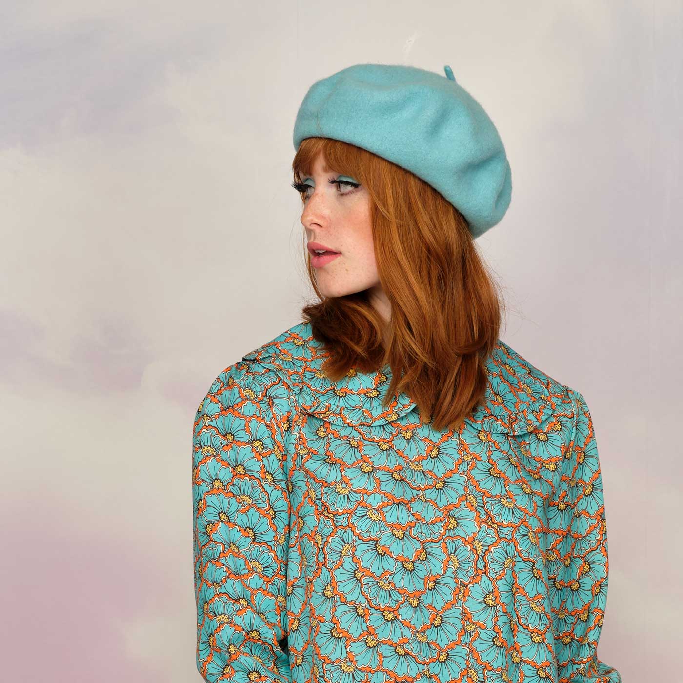 Sky Blue Baret