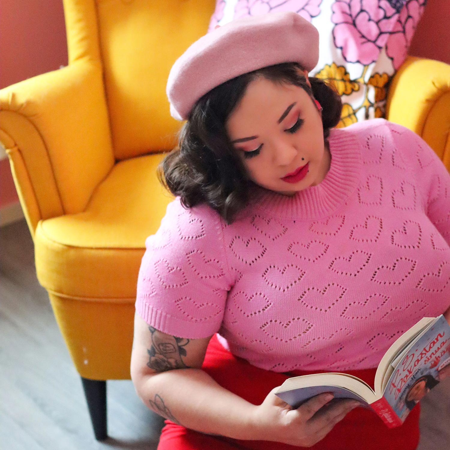 Flamingo Darling Knit