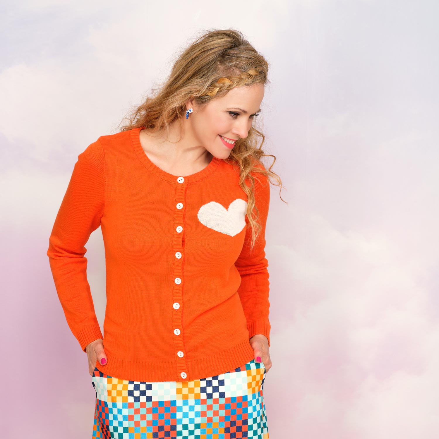 Goldfish Orangelove Cardigan