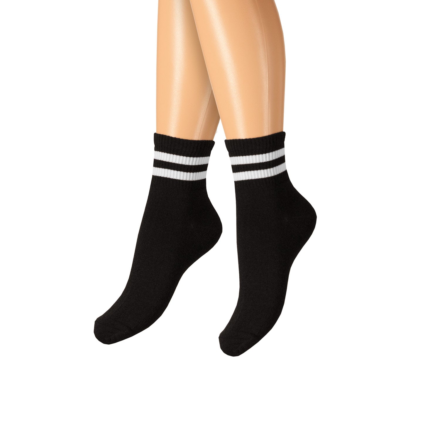 2 Stripe Footie Blackfeet