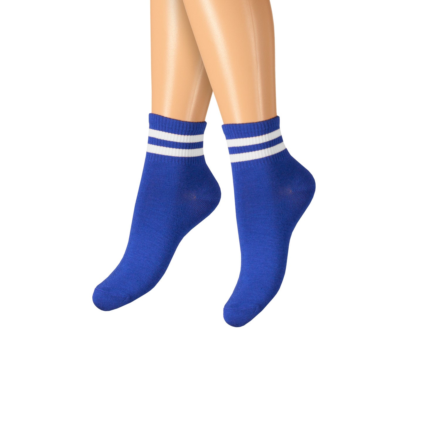 2 Stripe Footie Royals