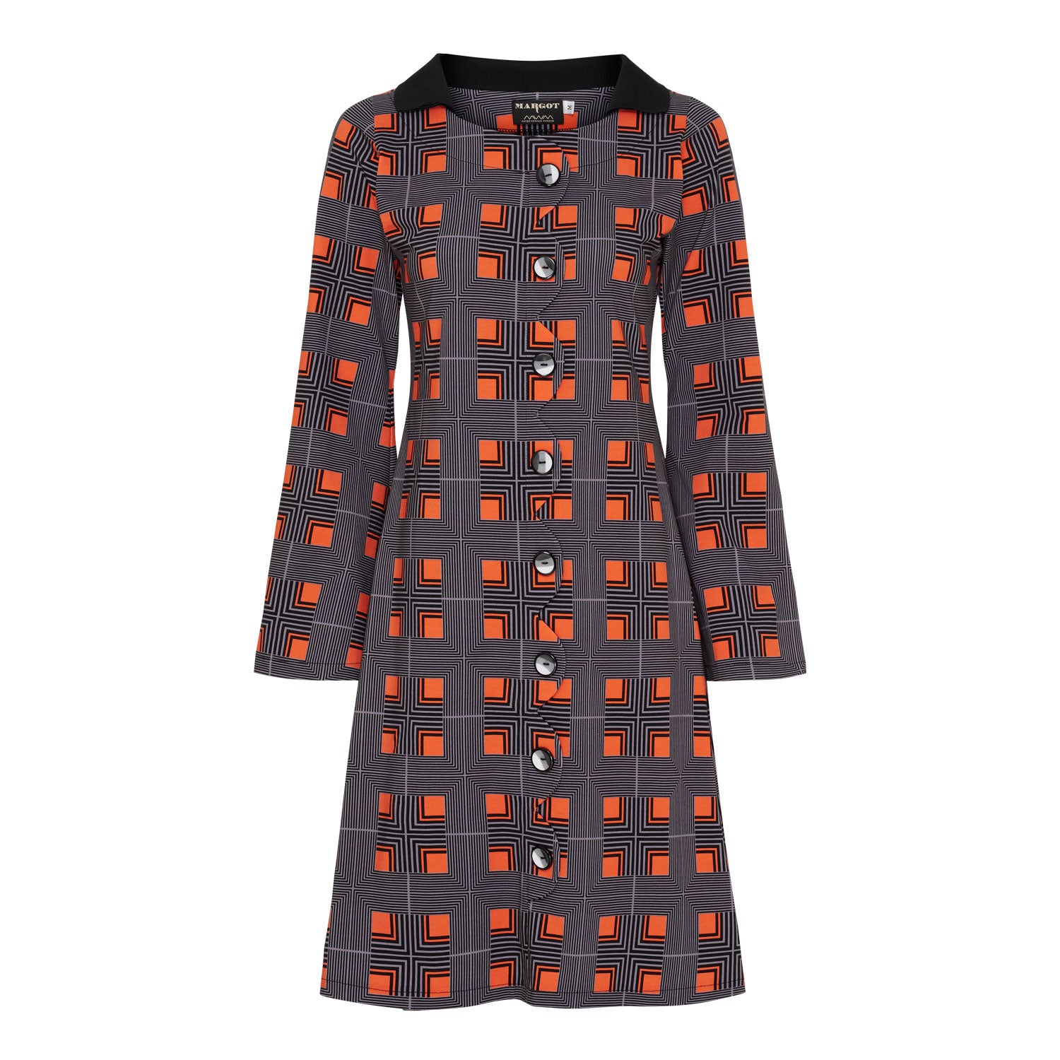 Girlish Greyhound Dress
