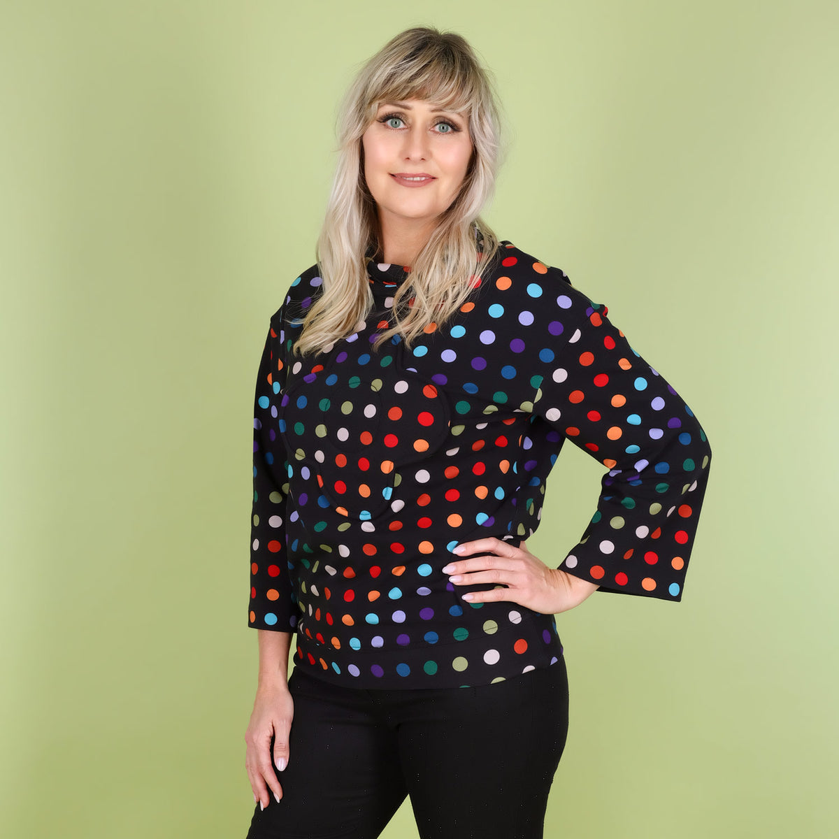 Dot Sweatshirt
