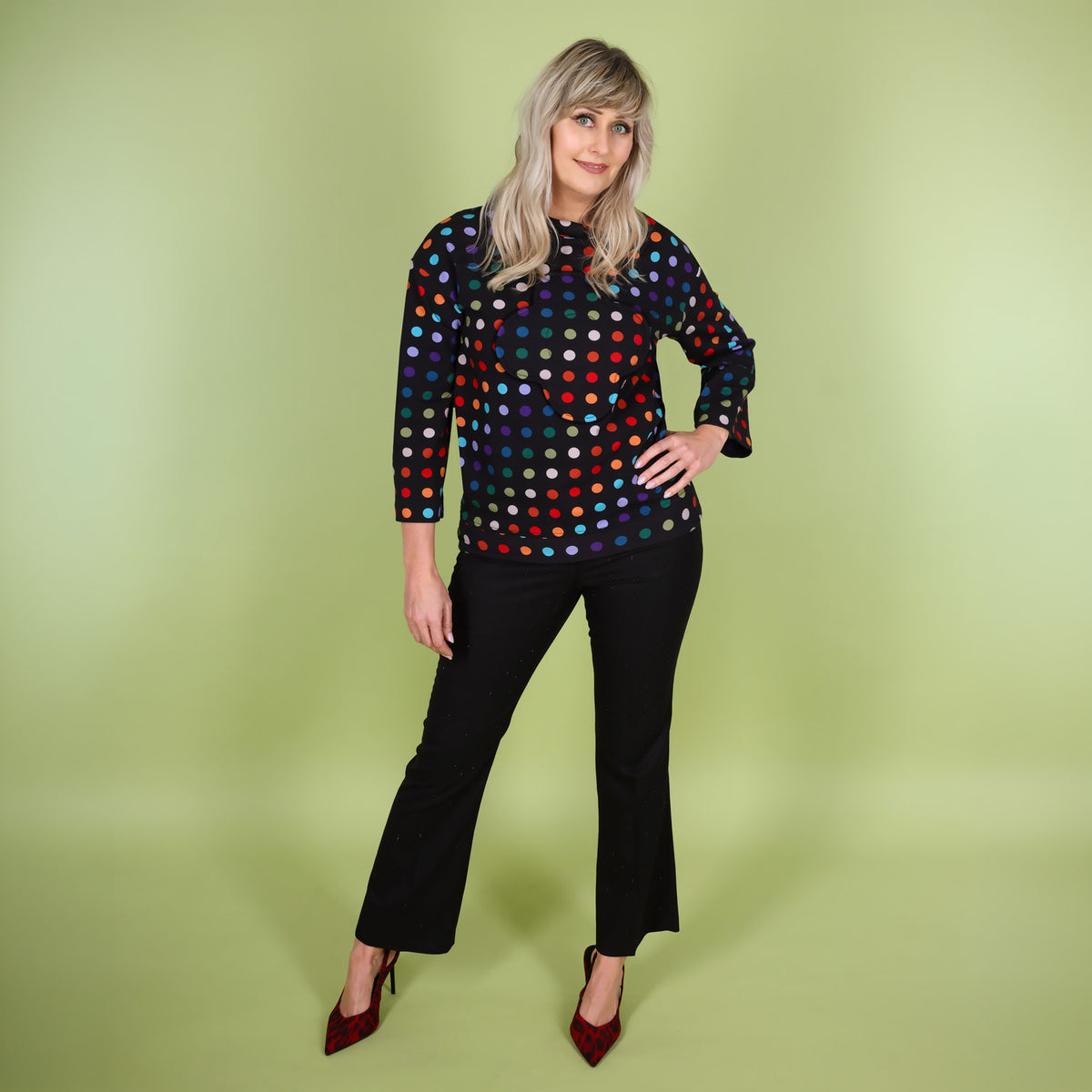 Dot Sweatshirt