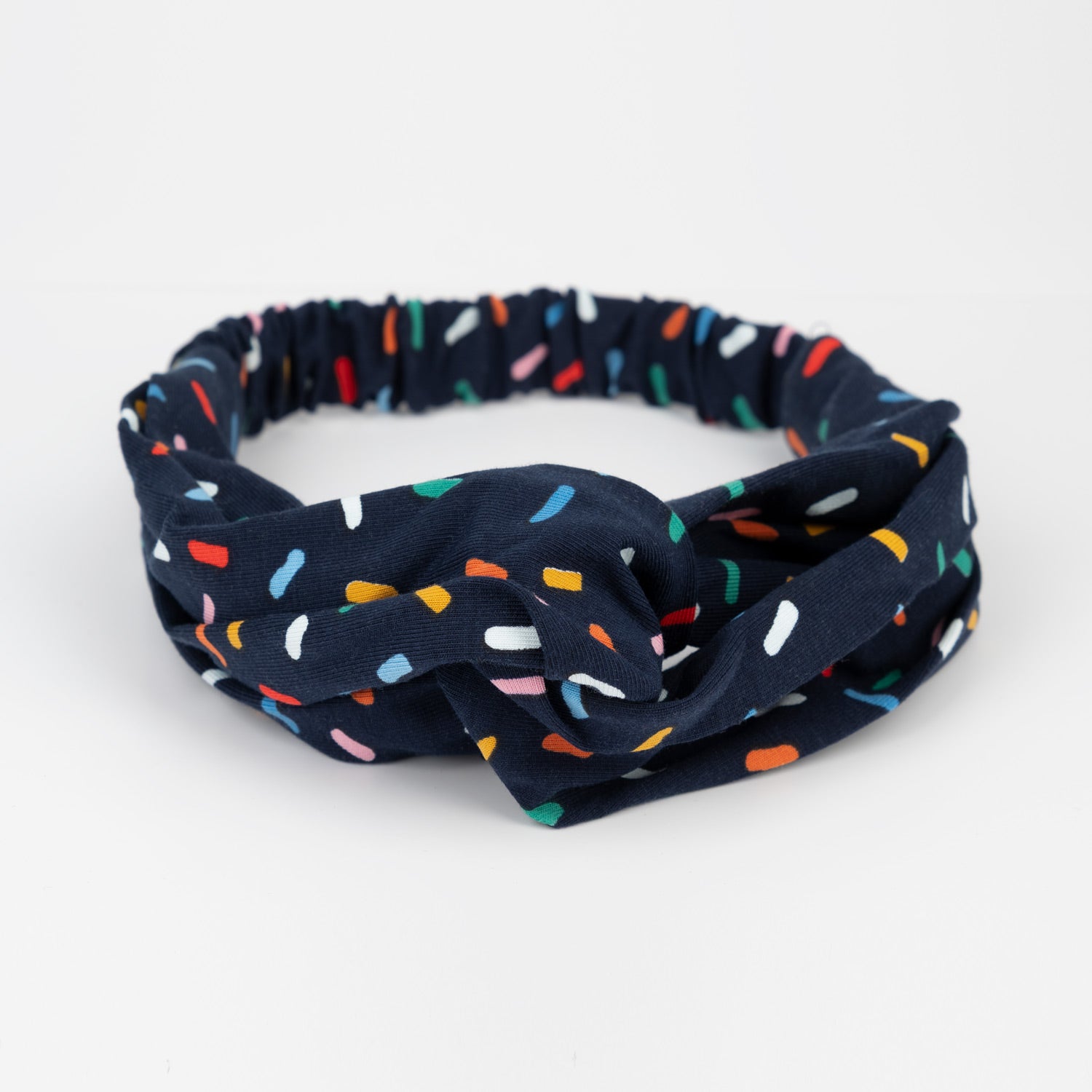 Blue Confetti Kjole +headband